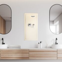 0.82 Cubic Ft Left Open Biometric Wall Safe