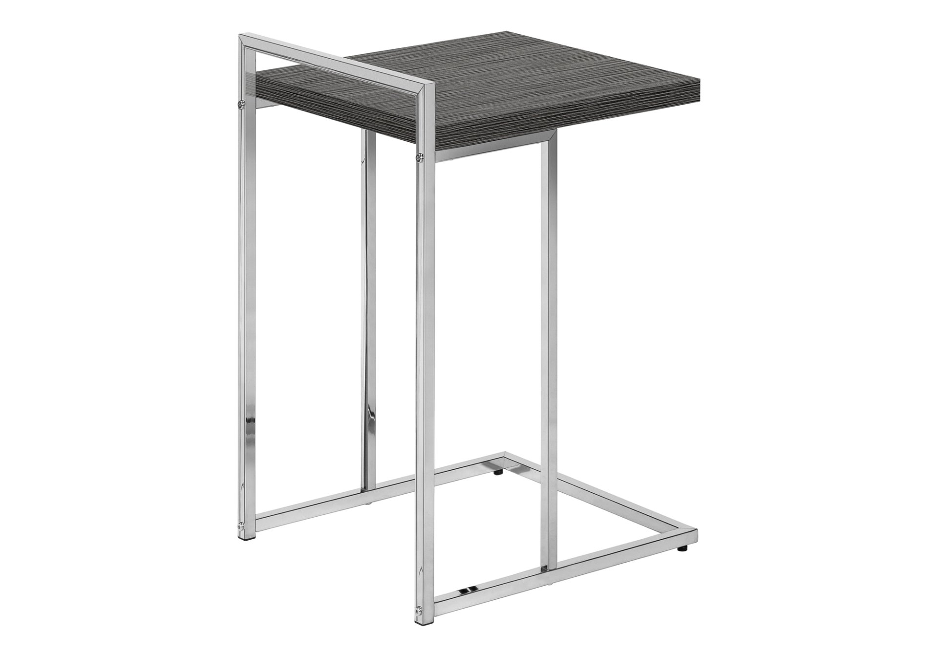 Accent Table C - Shaped, Stylish Appearance - Gray - Image 2