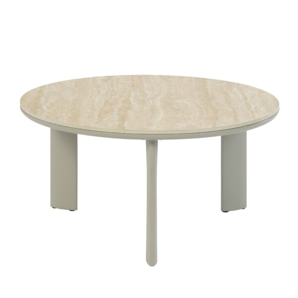Ingram - Ceramic Top Coffee Table - Light Gray
