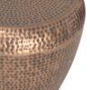 Preston - Metal Side Table - Antique Copper - Image 6