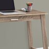 Computer Desk For Home Office, Laptop, Storage Drawers, Contemporary & Modern - Taupe - Image 2