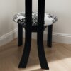 Key Design, Dining Chairs (Set of 2) - White / Black - Image 5