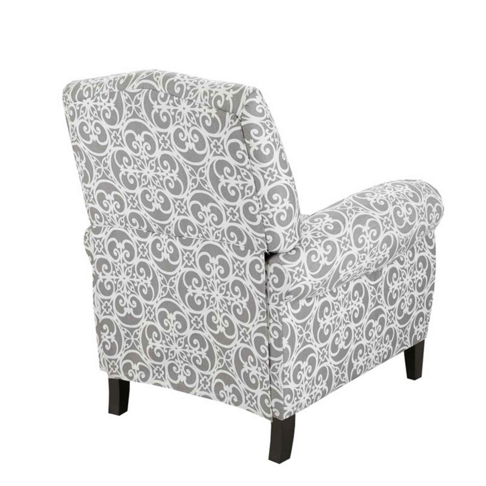 Kirby - Push Back Recliner Chair With Upholstery Frame - Gray - Image 8