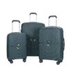 New Hardshell Suitcase Double Spinner Wheels Pp Luggage Sets Lightweight Durable Suitcase With Tsa Lock, 3 Piece Set (20/24/28) - Green - Image 7