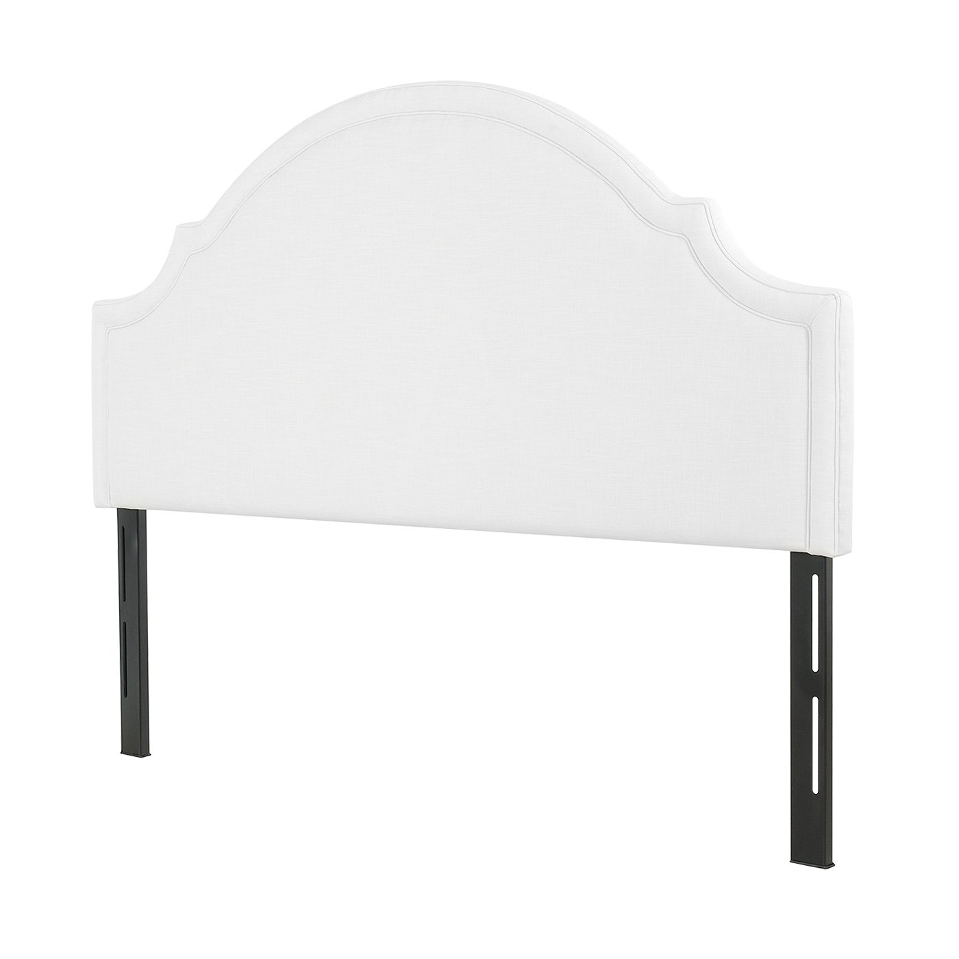 Catherine - Upholstered King Headboard - Antique White - Image 8