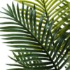 57" Tall, Artificial Plant, Palm Tree, Indoor, Faux, Fake, Floor, Greenery, Potted, Real Touch, Decorative - Green / Black - Image 3
