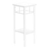 Accent Table, Square, Contemporary - White - Image 3