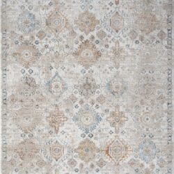 Noble - 2' X 3' Area Rug Polyester - Ivory