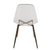 Clara - Mid-Century Modern Dining Chair (Set of 2) - Clear - Image 5