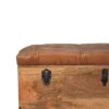 Buffalo - Hide Storage Trunk - Oak - Image 6