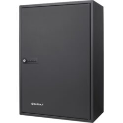 300 Key Adjustable Key Cabinet With Combination Lock - Black