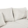 Single Sofa With Storage Space, Movable Ottoman, USB Ports, Cup Holders, Phone Holder Corduroy - Beige - Image 18