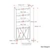 Jager - Bookshelf With Doors - Natural - Image 10