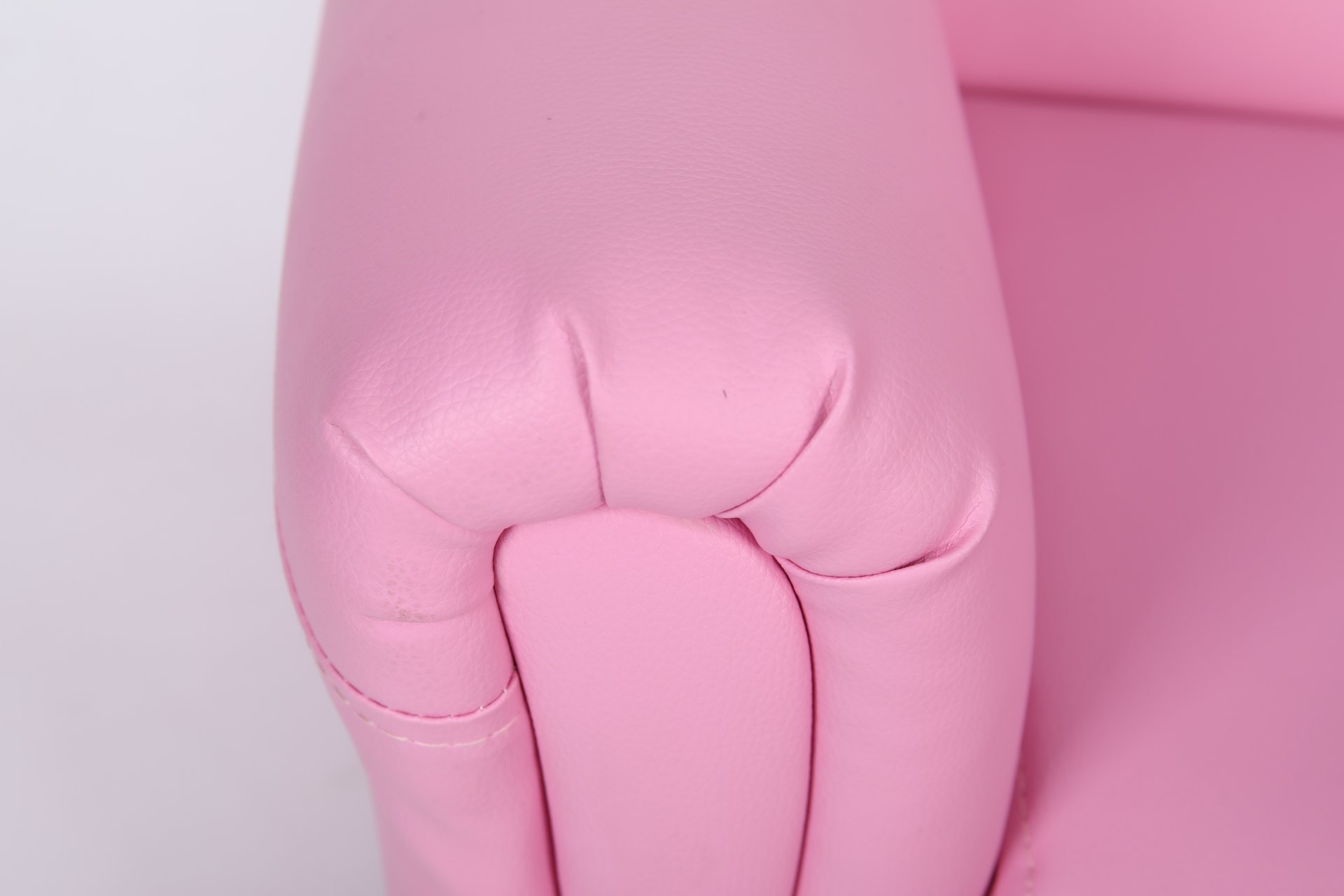 Kids Club Chair Sofa / Sectional And Ottoman - Pink - Image 8