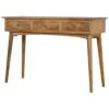 Large 3 Drawer Console - Brown - Image 6