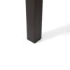 Lankershim - Modern Industrial Dining Table With Acacia Wood Slat Design - Teak - Image 10