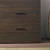 Morgan - Farmhouse 6 Drawer Jumbo Dresser Extra Deep Storage - Espresso - Image 7