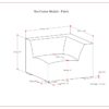 Rex - Corner Sofa Module - Gray - Image 13