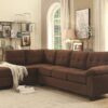 Gallant - Sectional Flexible Chaise - Chocolate - Image 4