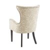 Angelica - Dining Arm Chair With Bronze Nailhead Trim (Set of 2) - Tan - Image 9