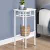 Accent Table, Square, Contemporary - White - Image 9