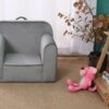 Kids Club Sofa, Kids Couch, Toddler Sofa - Gray - Image 17