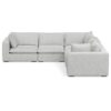Jasmine - Corner Sectional Sofa - Gray - Image 7
