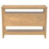 Naomi - 2 Door Storage Console Table With Ample Shelving - Natural - Image 4