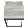 Accent Table, C - Shaped Stylish Modern - Gray - Image 6