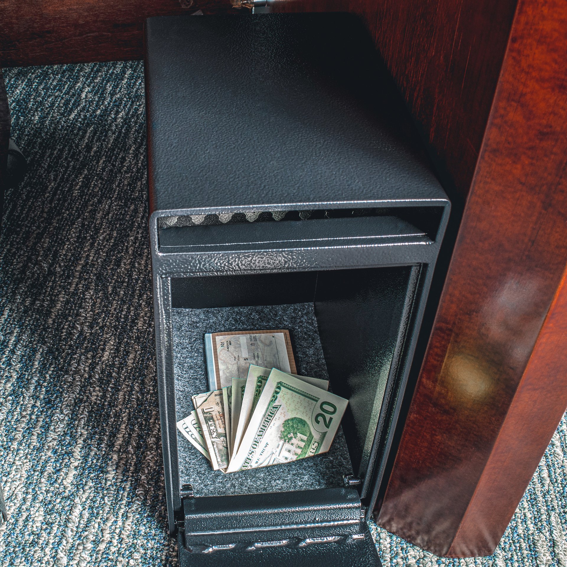 0 27 Cu Ft Dual Key Depository Safe - Black - Image 11