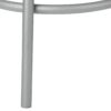 Swivel Stool Bar Height, Contemporary & Modern (Set of 2) - Silver - Image 9