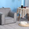 Kids Club Sofa, Kids Couch, Toddler Sofa - Gray - Image 19