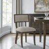 Marie - Upholstered Dining Chair (Set of 2) - Beige - Image 9