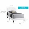 Deb - Twin Bed - White - Image 5
