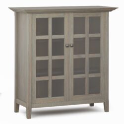 Acadian - Medium Storage Cabinet - Distressed Gray