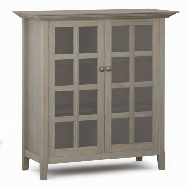 Acadian - Medium Storage Cabinet - Distressed Gray