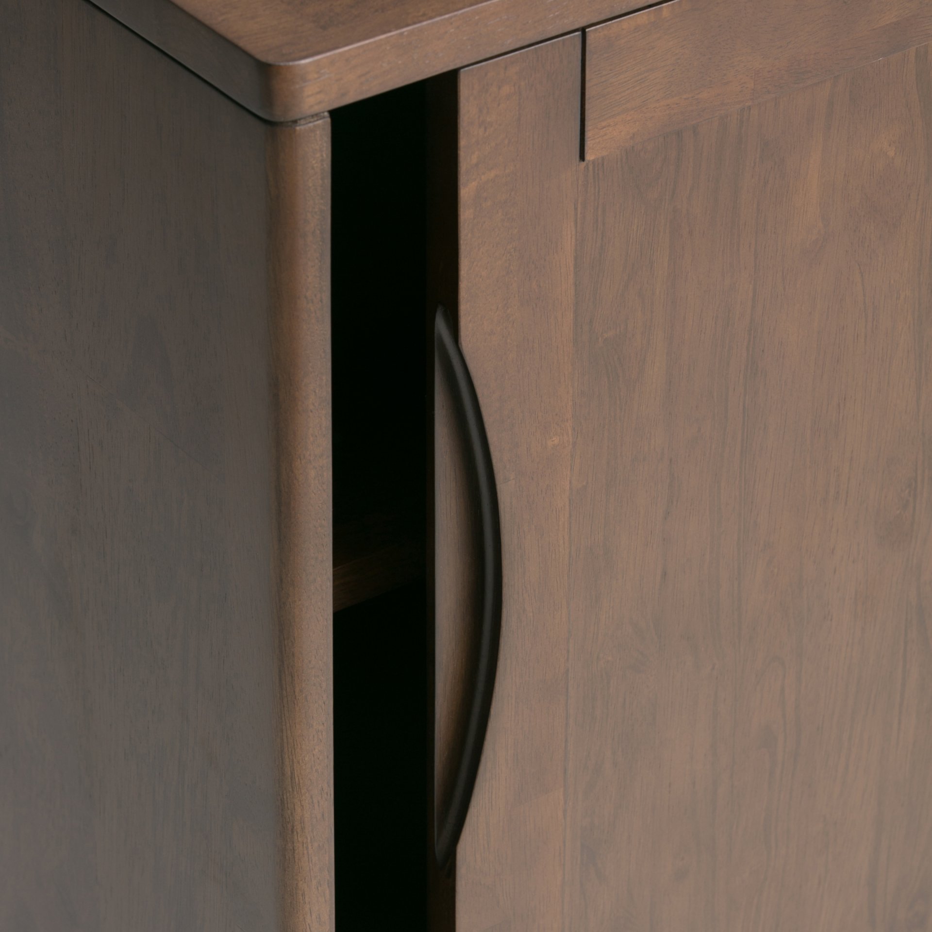 Harper - Low Storage Cabinet - Walnut Brown - Image 7