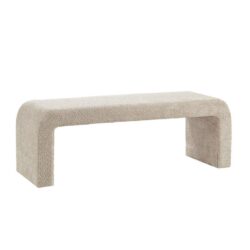 Stylish Waterfall Bench - Beige