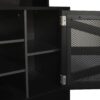 Entryway Bench With Coat Rack, 3 In 1 Design And Adjustable Shelves, Hall Tree With 7 Hooks For Entrance, Living Room - Black - Image 16