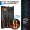 8.47 Cubic Ft Tall Fireproof Safe Vault - Black - Image 8