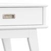 Draper - Mid Century End Table - White - Image 4