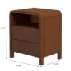 Lionel - Mid-Century Modern Nightstand 2 Drawer - Brown - Image 5