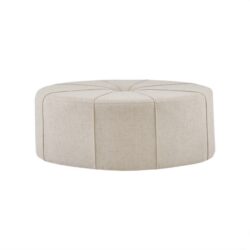 Oversized Ottoman Large Cocktail Ottoman - Cream