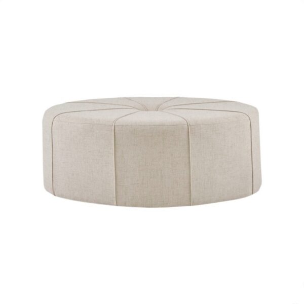 Oversized Ottoman Large Cocktail Ottoman - Cream