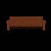Pull Out Sofa Bed, 3 In 1 Convertible Sleeper Sofa With Nailhead Trim & Rolled Arm, Multi Functional Sofa Bed For Living Room, Office - Light Brown - Image 11