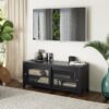 Cosmopolitan - TV Media Stand - Black - Image 7