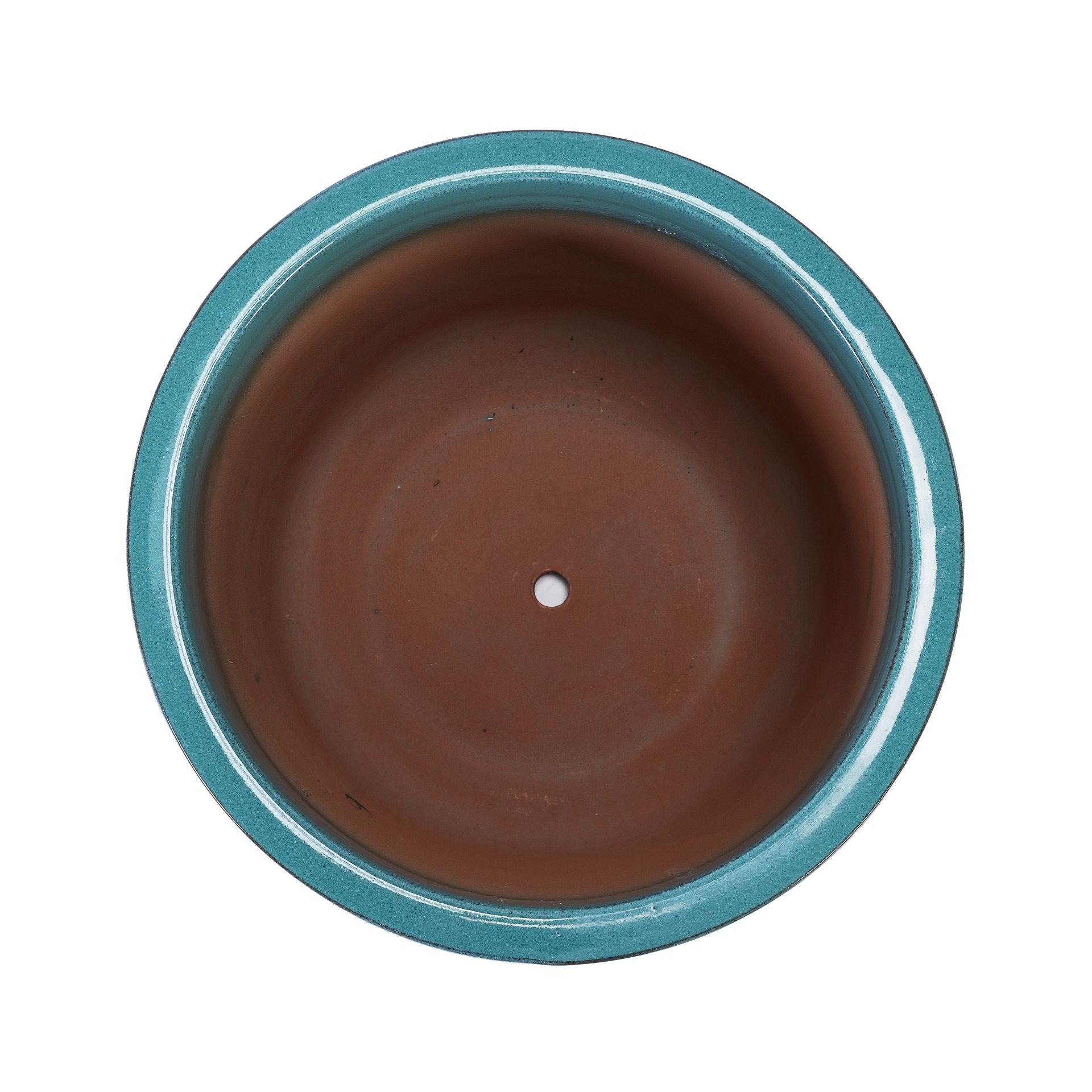 Ceramic Flowerpot, Planter For Patio, Garden, Windowsill - Cyan - Image 11