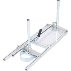Portable Chainsaw Mill Aluminum Steel Planking Lumber For 14 To 36" Bar Size - Silver