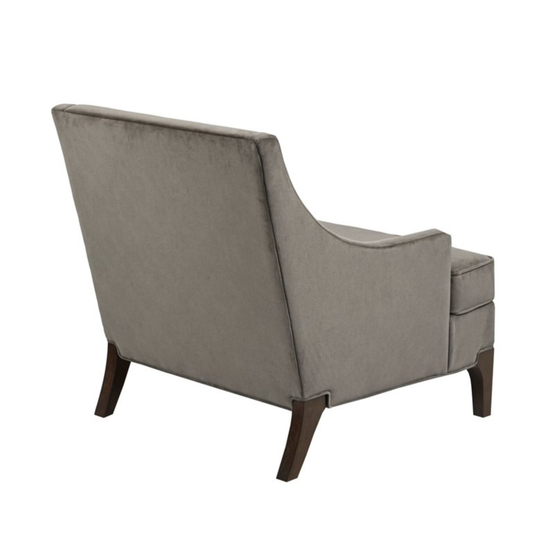 Anna - Accent Arm Chair With Pillow - Light Gray - Image 4