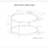 Monet - Coffee Table - Black - Image 11